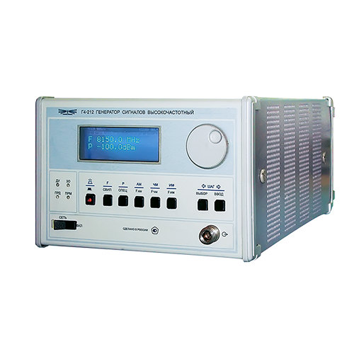 High-frequency signal generators G4-211, G4-212