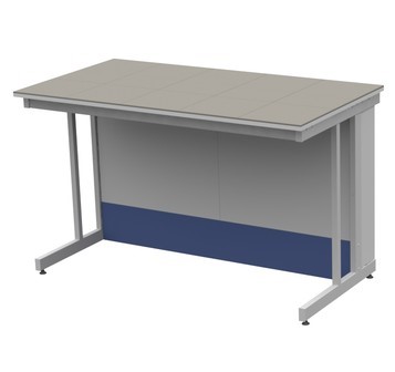 Wall-mounted high table LAB-PRO SPCv 150.80.90 KG