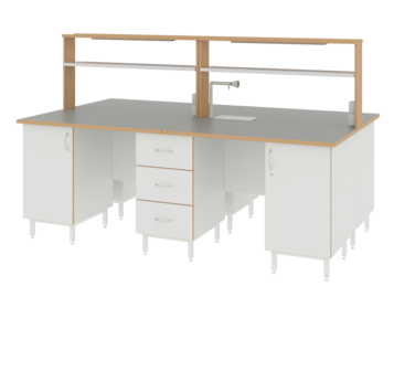 Island LAB table-2400 OTM