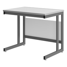 Low wall-mounted laboratory table SL-90.80.76 