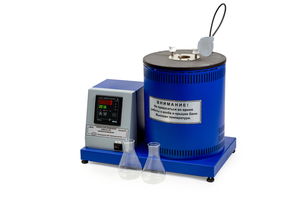 دستگاه برای تعیین دمای احتراق خود به خود مایعات LinteL SV-10 
