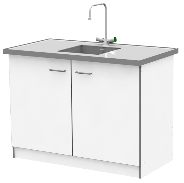 Table sink LAB-M MO 120.65.90 PP