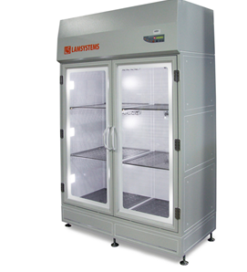 Шкаф содержания лабораторных животных с комбинированной фильтрацией удаляемого воздуха (1200х700х2192)