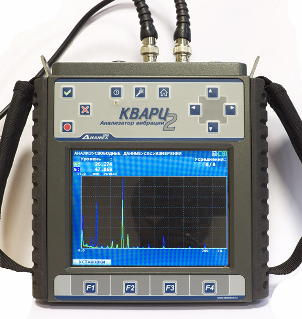 Балансировочный прибор / сборщик данных / анализатор вибрации КВАРЦ-2