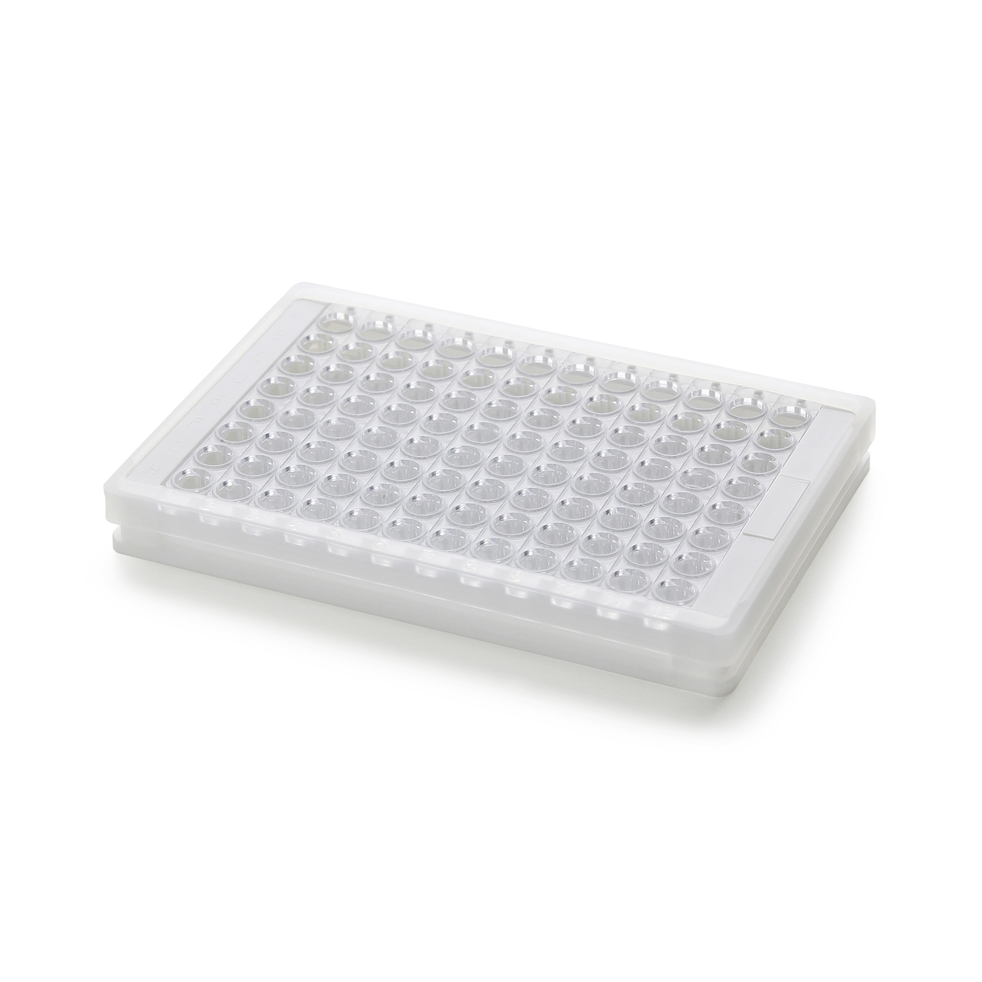 قرص لاختبار المناعة الخاص بالإنزيم 96 حفرة 8*12 الشريط مع حامل (قابل التفكيك) حزمة فردية M-023