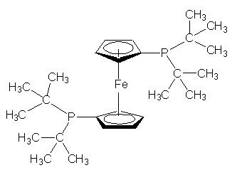 1,1'-Бис(ди-т-бутилфосфино)ферроцен, 98%