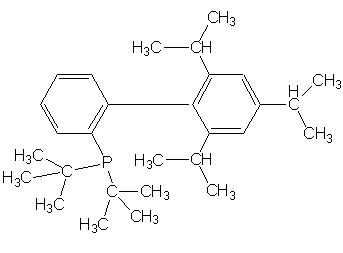 2-Ди-т-бутилфосфино-2',4',6'-три-и-пропил-1,1'-бифенил, мин. 98% (t-Bu-X-PHOS)