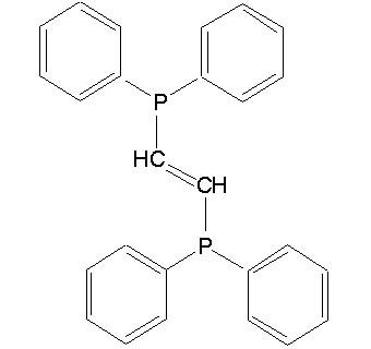 транс-1,2-Бис(дифенилфосфино)этилен, 98%