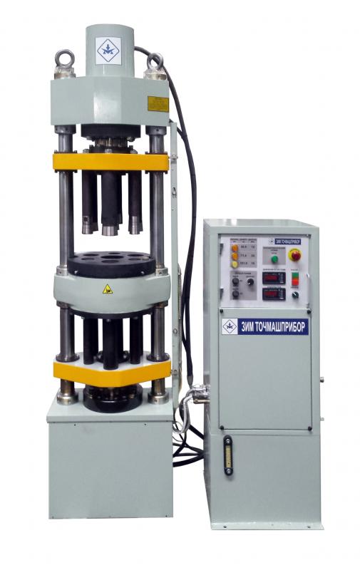 Машина для прессования образцов из асфальтобетонных смесей на сжатие ПО-500