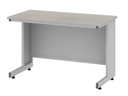 Table de laboratoire basse Mod. -1200 SLKp n "Carreaux en céramique"