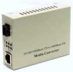 Convertisseurs de Média Gigabit Ethernet à fibre unique (WDM) 