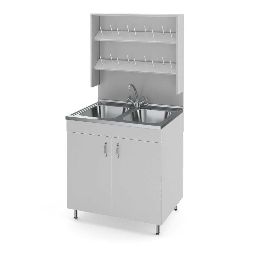 NV-800 MD Wash table with dryer (800×600×1650)