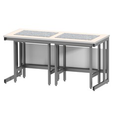 Laboratory low weight table SV-150.64.76.KRG  
