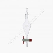 Ampoule à décanter WD-3-250 robinet téflon