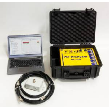 PD-Analyzer/6P – регистратор высокочастотных импульсов для измерения и анализа частичных разрядов в изоляции трансформаторов, КРУЭ, высоковольтных кабелей и муфт