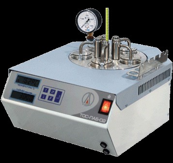 Apparatus for determining resins by evaporation by air jet TOS-LAB-02