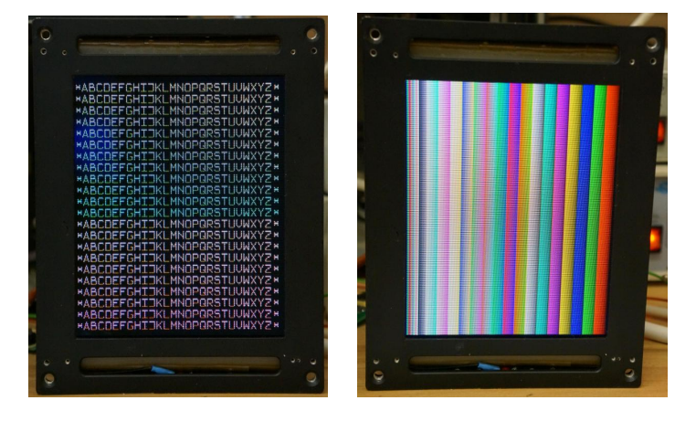 ماژول تصویری رنگ تخلیه گاز vmc-256.320.0 ، 42