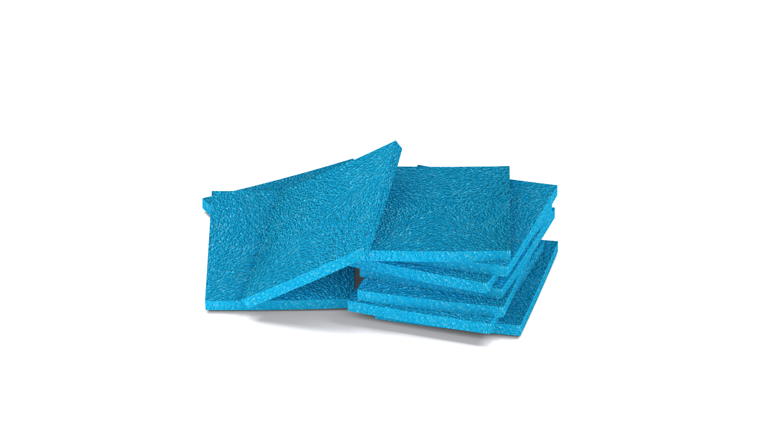 Биопсийные прокладки 30*25*2 мм/ голубые