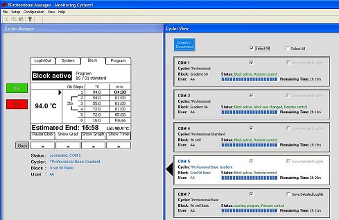 Software para amplificadores Tprofessional Manager