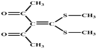 3 - [Bis(methylthio)methylidene] - 2,4-pentanedione