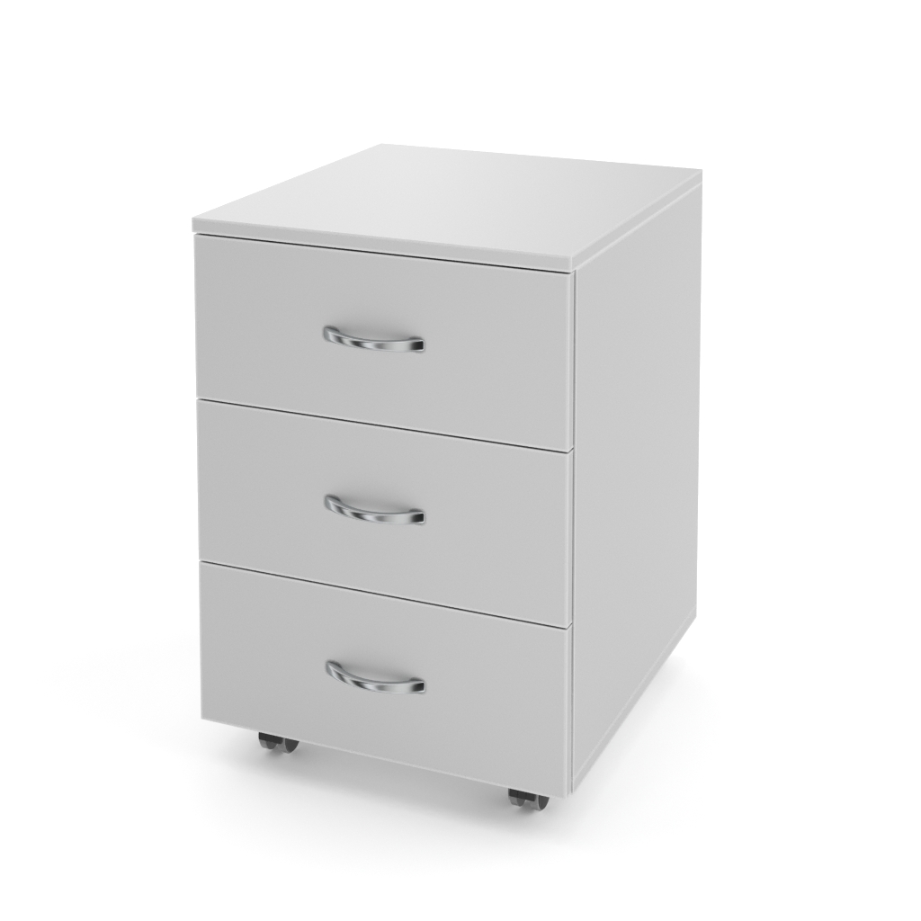 Cabinet on wheels with 3 drawers NV-400 CHAN (420*460*600)
