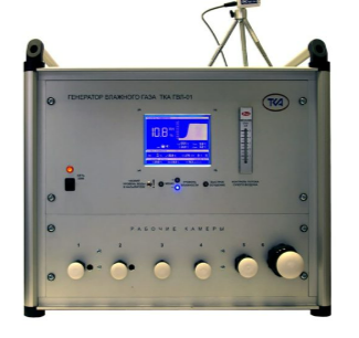 Генератор влажного газа “ТКА-ГВЛ-01-1” с поверкой