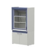 Exhaust cabinet for working with LVZH LAB-PRO SHVLVZH 120.74.230 KG