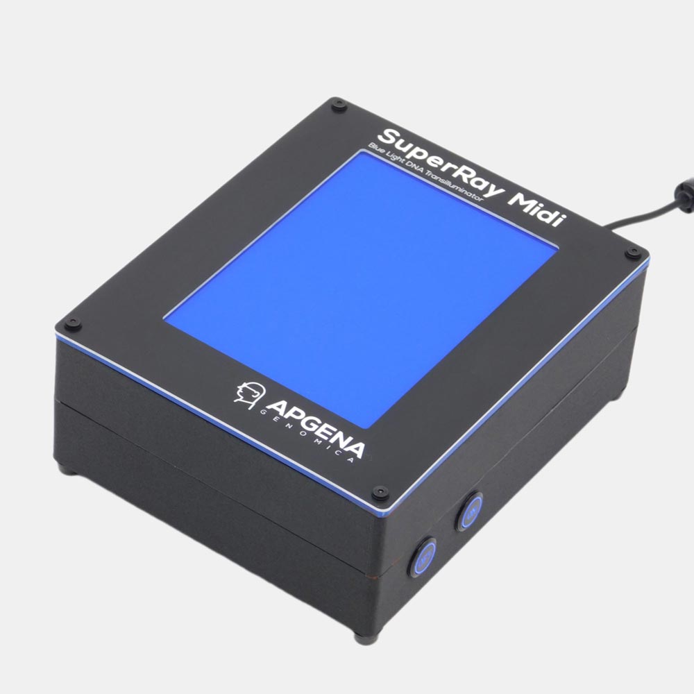 Трансиллюминатор синего света SuperRay Midi с системой гель-документации