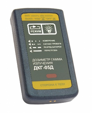 Individual gamma radiation dosimeter DKG-05D