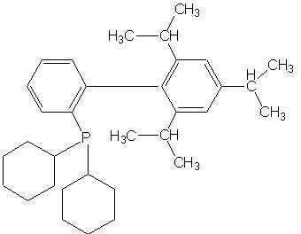 2-Дициклогексилфосфино-2',4',6'-три-и-пропил-1,1'-бифенил, 98+% X-PHOS