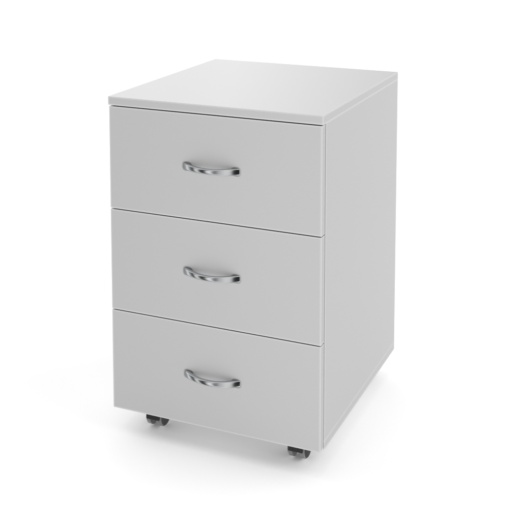NV-400 CHA Cabinet on wheels with 3 drawers (420*460*650)