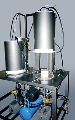 Двухколпаковая вакуумная электропечь сопротивления ВОж-3-10-2 