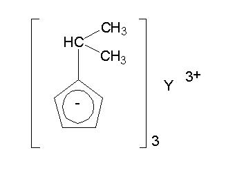 Трис(и-пропилциклопентадиенил)иттрий (III), 98% (99.9%-Y) (REO)