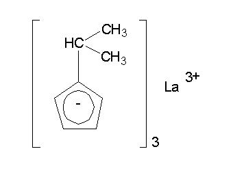 Трис(и-пропилциклопентадиенил)лантан (III), 98% (99.9%-La) (REO)