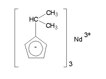 Трис(и-пропилциклопентадиенил)неодим (III), 99% (99.9%-Nd) (REO)