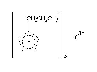 Трис(н-пропилциклопентадиенил)иттрий (III), 98% (99.9%- Y) (REO)