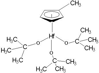 Трис(т-бутокси)метилциклопентадиенилгафний, 98%