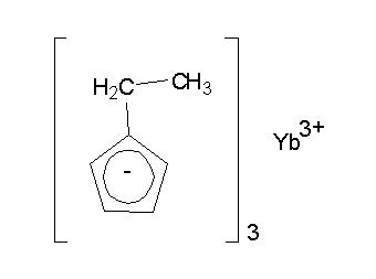Трис(этилциклопентадиенил)иттербий (III), 97% (99.9%-Yb) (REO)