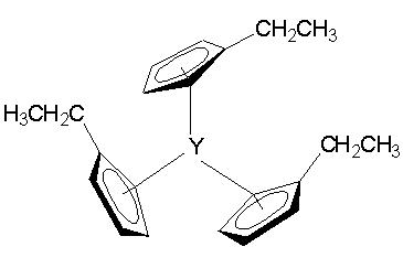 Трис(этилциклопентадиенил)иттрий (III), 98% (99.9%-Y) (REO)