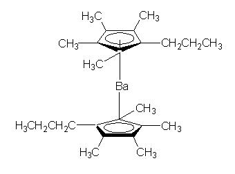 Бис(н-пропилтетраметилциклопентадиенил)барий диметоксиэтан аддукт