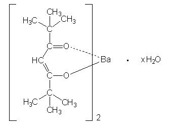Бис(2,2,6,6-тетраметил-3,5-гептандионато)барий гидрат, 98% (Ba(TMHD)2)