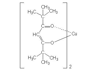 Бис(2,2,6,6-тетраметил-3,5-гептандионато)медь (II), 99% (Cu(TMHD)2)