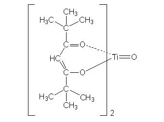 Бис(2,2,6,6-тетраметил-3,5-гептандионато)оксотитан (IV), 95+% (OTi(TMHD)2)