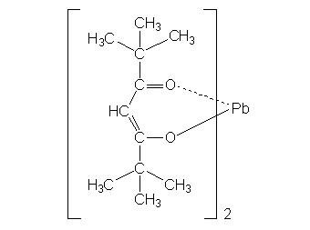 Бис(2,2,6,6-тетраметил-3,5-гептандионато)свинец (II), 99% (Pb(TMHD)2)