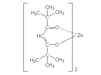 Бис(2,2,6,6-тетраметил-3,5-гептандионато)цинк (II), 99% (Zn(TMHD)2)
