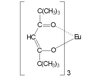 Трис(2,2,6,6-тетраметил-3,5-гептандионато)европий (III), 99% (99.9%-Eu) (REO) (Eu(TMHD)3)