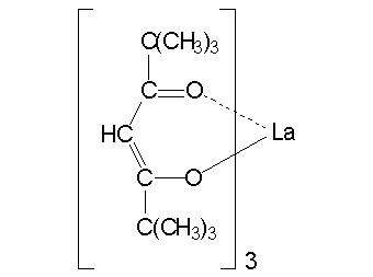 Трис(2,2,6,6-тетраметил-3,5-гептандионато)лантан (III), 99% (99.9%-La) (REO) (La(TMHD)3)