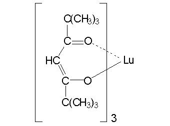 Трис(2,2,6,6-тетраметил-3,5-гептандионато)лютеций (III), 99% (Lu(TMHD)3)