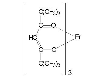 Трис(2,2,6,6-тетраметил-3,5-гептандионато)эрбий (III), 99% (99.9%-Er) (REO) (Er(TMHD)3)