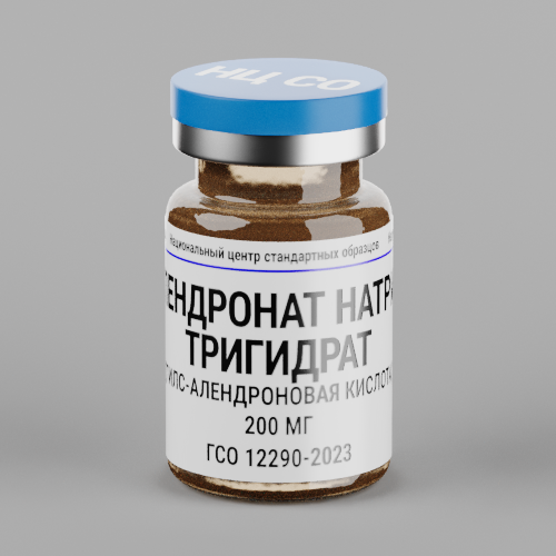 АЛЕНДРОНАТ НАТРИЯ ТРИГИДРАТ (АЛЕНДРОНОВАЯ КИСЛОТА) ГСО 12290-2023, 200МГ